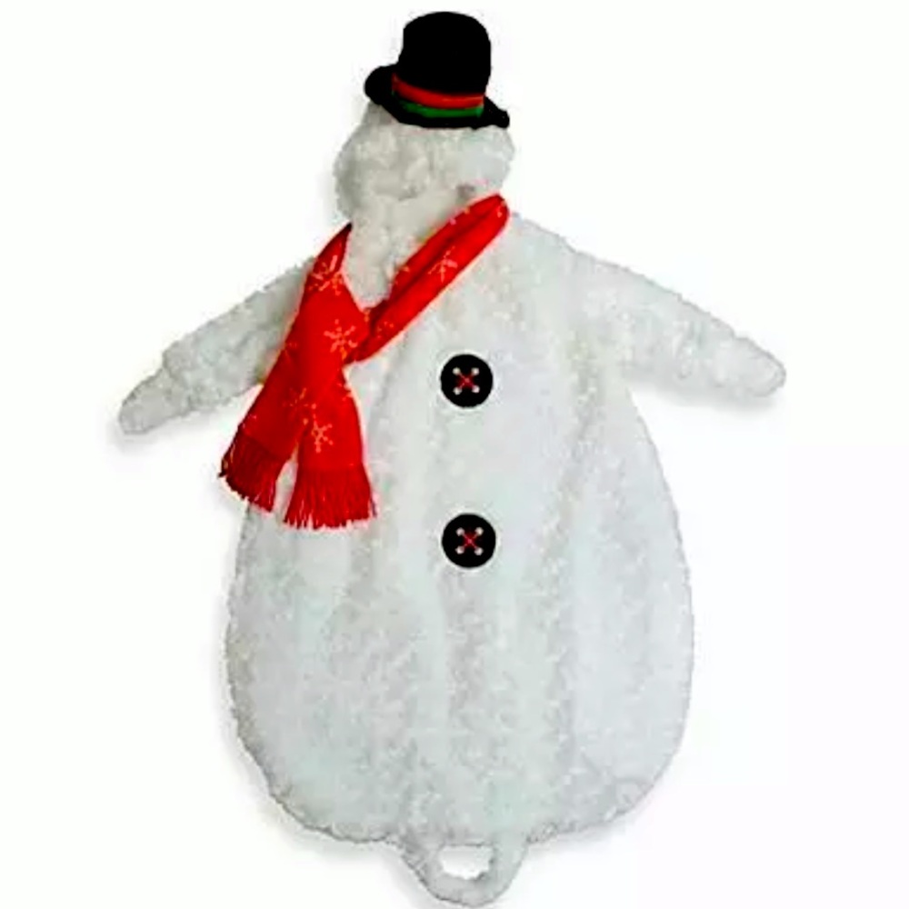 FROSTY SNOWMAN BABY BUNTING